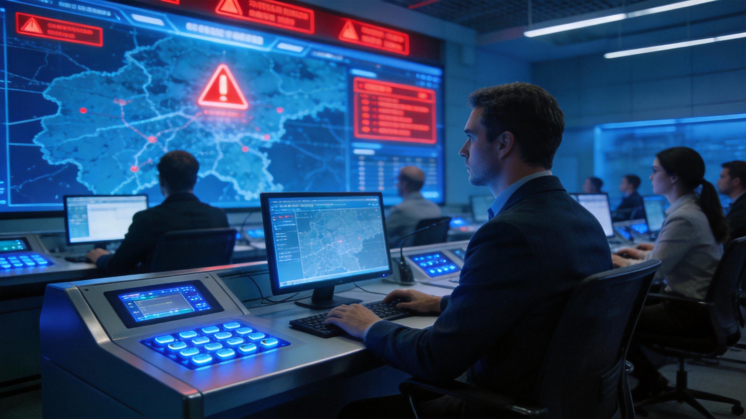 应急指挥系统界面展示