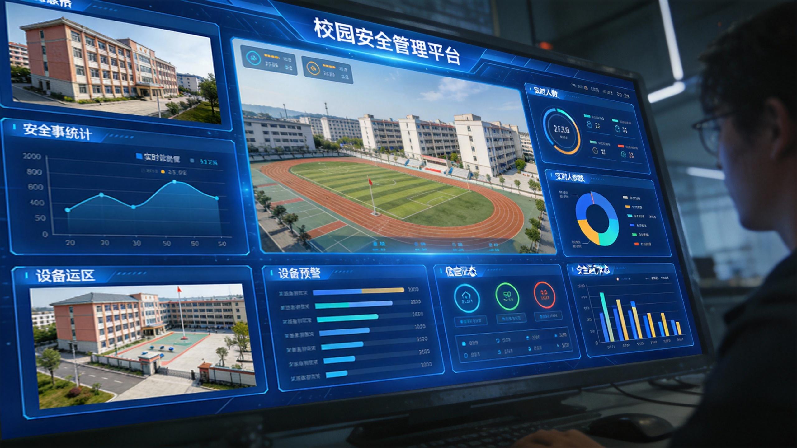 校园安全平台界面展示