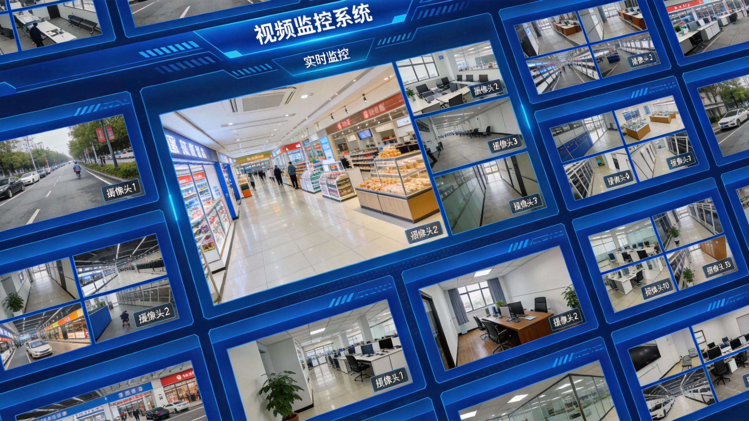 智能监控系统设备展示